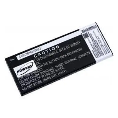 Powery Samsung SM-N9100 3000mAh Li-Ion 3,85V - neoriginální