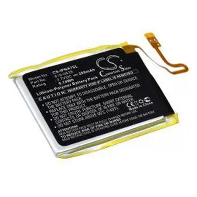 Powery Apple iPod Nano 7 200mAh Li-Pol 3,7V - neoriginální