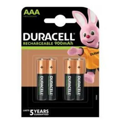 Duracell Nabíjecí baterie HR03 900mAh 4ks v balení - Duralock Recharge Ultra NiMH 1,2V - originá