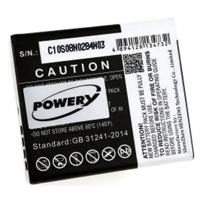 Powery Panasonic DMC-TZ81 980mAh Li-Ion 7,4V - neoriginální