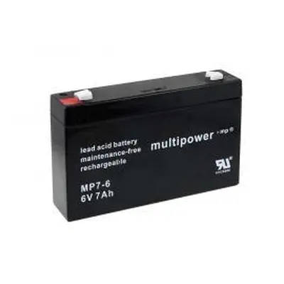 Powery MP7-6 - 7Ah Lead-Acid 6V - neoriginální