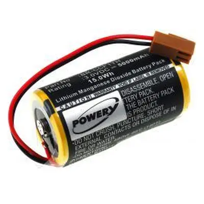 Powery Panasonic A20B-0130-K106 5000mAh Lithium-Mangandioxid 3V - neoriginální