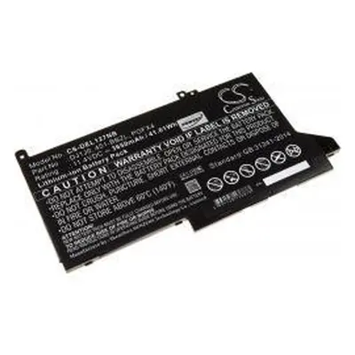 Powery Dell 451-BBZL 3650mAh Li-Ion 11,4V - neoriginální