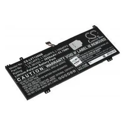 Powery Lenovo SB10W67351 2850mAh Li-Pol 15,36V - neoriginální