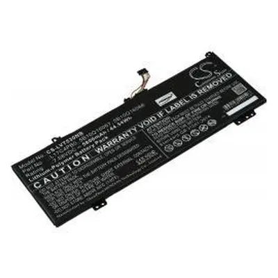 Powery Lenovo 5B10Q16066 / 5B10Q16067 5800mAh Li-Ion 7,67V - neoriginální