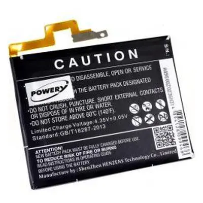 Powery Blackberry SQW100-1 3400mAh Li-Pol 3,8V - neoriginální