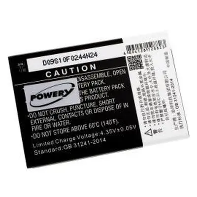 Powery ZTE Li3814T43P3h634445 1400mAh Li-Ion 3,8V - neoriginální