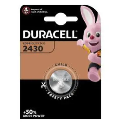 Duracell Litiový knoflíkový článek CR2430, DL2430 1ks balení