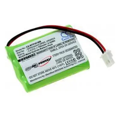 Powery Motorola MBP481 / MBP482 / MBP483 700mAh NiMH 3,6V - neoriginální