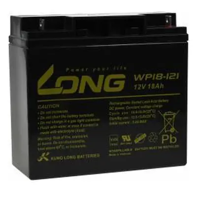 Powery WP18-12I 12V 18Ah pro zyklische Anwendungen - KungLong Lead-Acid - neoriginální