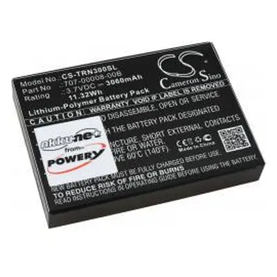 Powery Trimble 707-00008-00B 3060mAh Li-Pol 3,7V - neoriginální