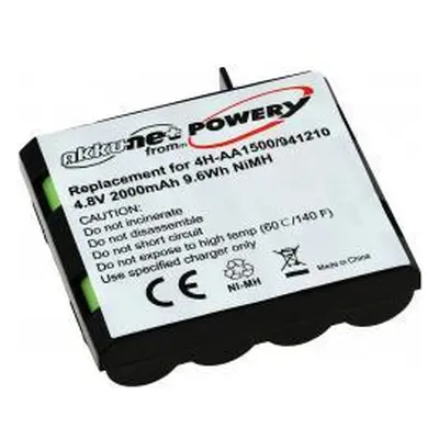 Powery Compex Energy Mi-Ready (941210) 2000mAh NiMH 4,8V - neoriginální