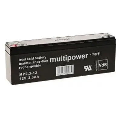 Powery MP2,3-12 / MP2,2-12 Vds - 2,3Ah Lead-Acid 12V - neoriginální