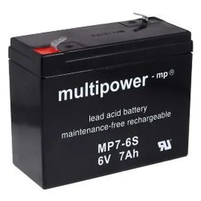 Powery MP7-6S - 7Ah Lead-Acid 6V - neoriginální