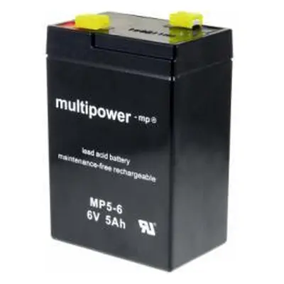 Powery MP5-6 - 5Ah Lead-Acid 6V - neoriginální