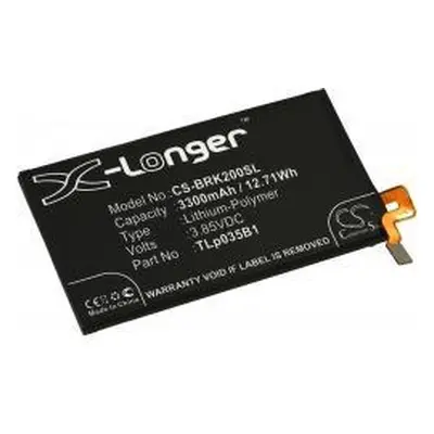 Powery Blackberry KEY2 3300mAh Li-Pol 3,85V - neoriginální