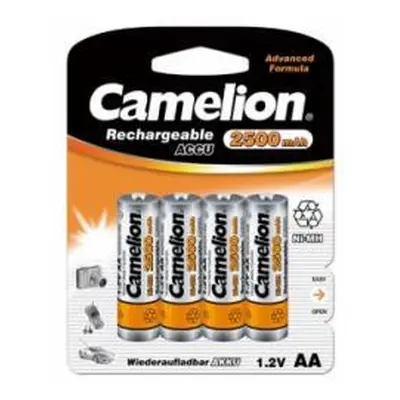 Camelion Nabíjecí AA tužkové baterie HR6 2500mAh 4ks v balení - NiMH 1,2V - originální