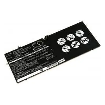 Powery Lenovo 121500156 7400mAh Li-Pol 7,4V - neoriginální