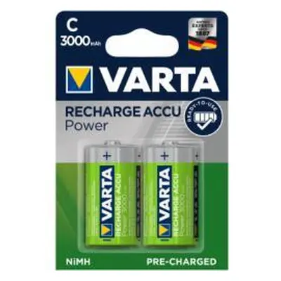 Varta Nabíjecí baterie 56714 Baby C LR14 HR14 3000mAh NiMH 2ks v balení - 1,2V - originální