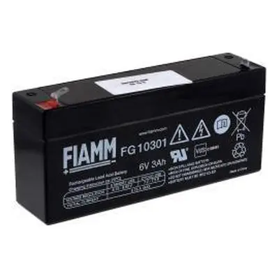 FIAMM FG10301 Vds - 3000mAh Lead-Acid 6V - originální