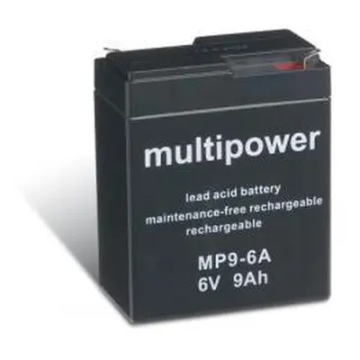 Powery MP9-6A - 9Ah Lead-Acid 6V - neoriginální