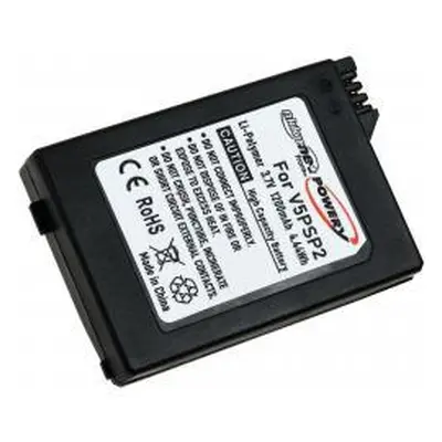 Powery Sony PSP-S110 1200mAh Li-Ion 3,7V - neoriginální