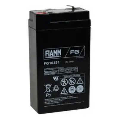 FIAMM Blei FG10381 6V 3,8Ah Lead-Acid - originální