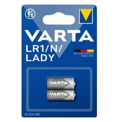 Varta baterie alkalická, LR1 N LADY 1.5V 2ks balení