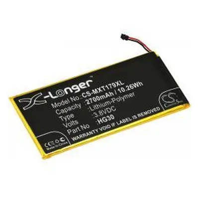 Powery Motorola XT1794 2700mAh Li-Pol 3,8V - neoriginální