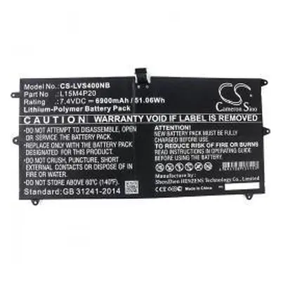 Powery Lenovo L15M4P20 6900mAh Li-Pol 7,4V - neoriginální