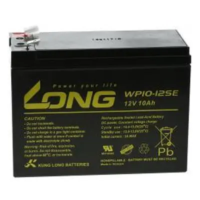 Powery Lověná baterie / 6-DZM-9 12 Volt 10Ah hluboký cyklus - KungLong Lead-Acid 12V - neoriginá