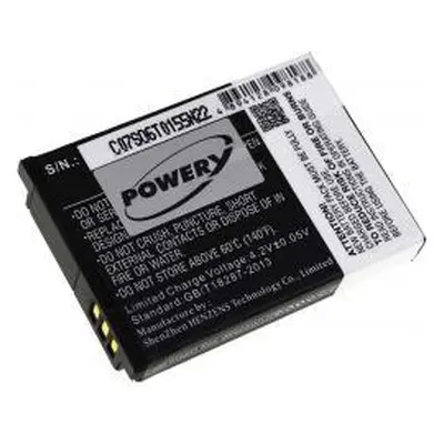 Powery Zoom BT-02 1050mAh Li-Ion 3,7V - neoriginální