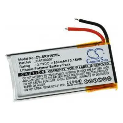 Powery Cardo BAT00007 850mAh Li-Pol 3,7V - neoriginální