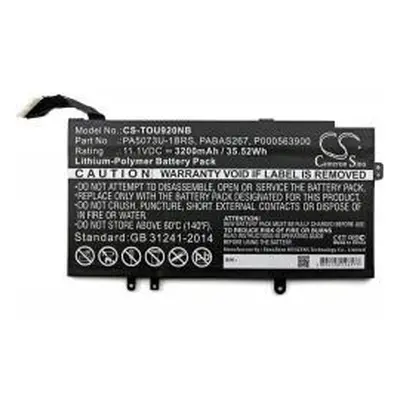 Powery Toshiba PABAS267 3200mAh Li-Pol 11,1V - neoriginální