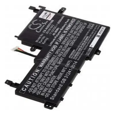 Powery Asus 0B200-03440000 3550mAh Li-Pol 11,52V - neoriginální