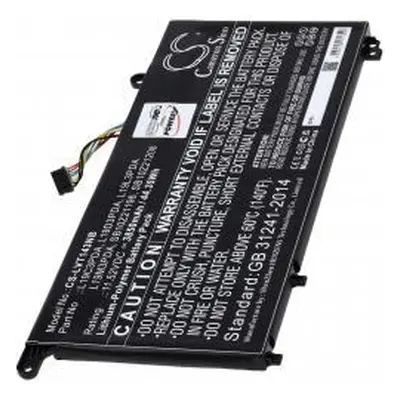 Powery Lenovo SB10Z21208 3850mAh Li-Pol 11,52V - neoriginální