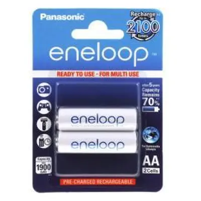 Panasonic Nabíjecí mikrotužková baterie AA 2ks v balení (BK-3MCCE/2BE) - eneloop 1900mAh NiMH 1,