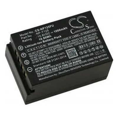 Powery Fujifilm NP-T125 1250mAh Li-Ion 10,8V - neoriginální