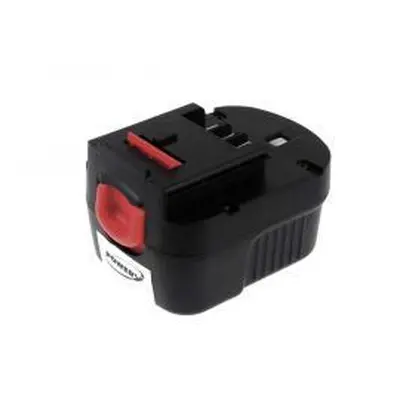 Powery Black & Decker A1712 2000mAh NiMH 12V - neoriginální