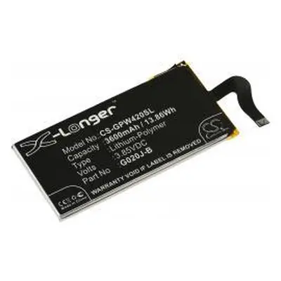 Powery Google G020J-B 3600mAh Li-Pol 3,85V - neoriginální