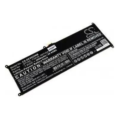 Powery Dell 09TV5X 4000mAh Li-Ion 7,6V - neoriginální