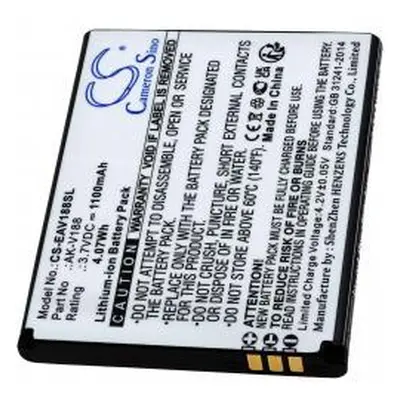 Powery Emporia AK-V188 1100mAh Li-Ion 3,7V - neoriginální