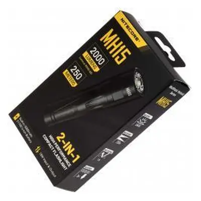 Nitecore MH15 , Leuchte inkl. powerbanka-Funktion, 2000 Lumen