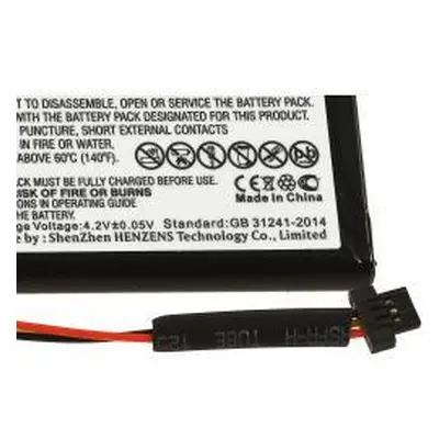 Powery TomTom 6027A0093901 1100mAh Li-Ion 3,7V - neoriginální