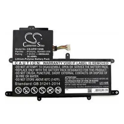 Powery HP 823908-2C1 4800mAh Li-Pol 7,6V - neoriginální