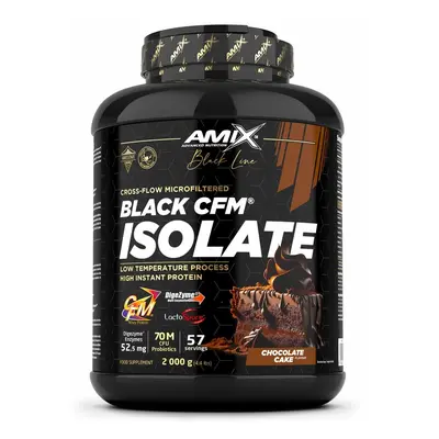 Amix Black Line Black CFM Isolate 2000 g chocolate cake