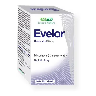 Evelor resveratrol 50 mg tob.90