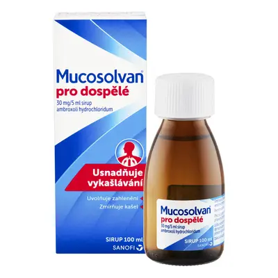 MUCOSOLVAN PRO DOSPĚLÉ 30MG/5ML SIR 1X100ML