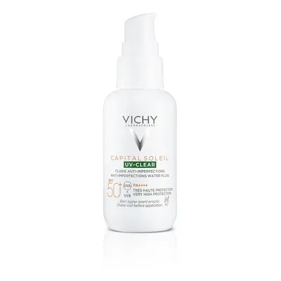 VICHY CAPITAL SOLEIL UV-CLEAR denní péče SPF50+ 40ml