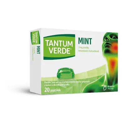 TANTUM VERDE MINT 3MG PAS 20